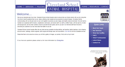 Desktop Screenshot of clevelandschoolanimalhospital.com